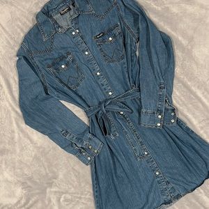Wrangler Retro Large Denim Dress